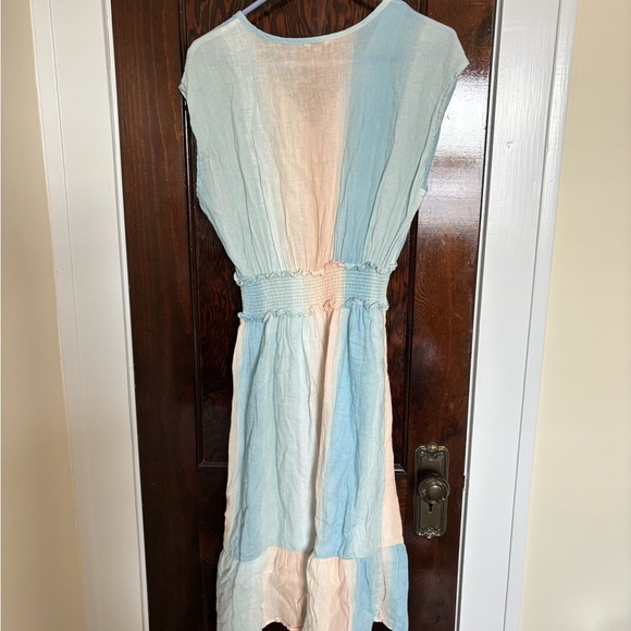 Rails ASHLYN SUNSET GRADIENT Midi lightweight Dress - Picture 5 of 8